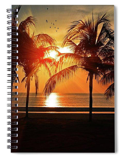 Palm Calm - Spiral Notebook