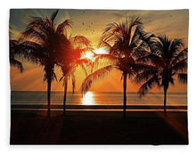 Palm Calm - beach Blanket