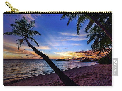 Palm Trees Beach Sunset - Carry-All Pouch