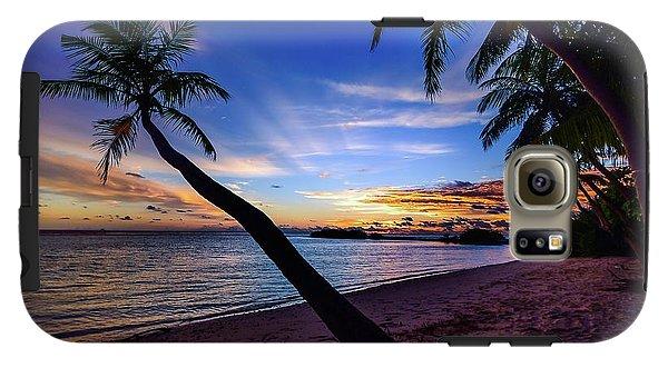 Palm Trees Beach Sunset - Phone Case