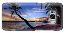 Palm Trees Beach Sunset - Phone Case