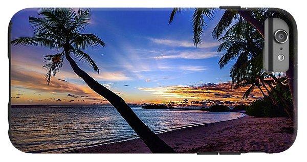 Palm Trees Beach Sunset - Phone Case