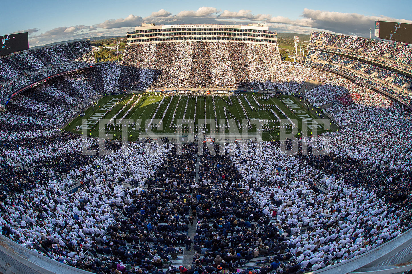 Beaver Football Stadium Wall Mural