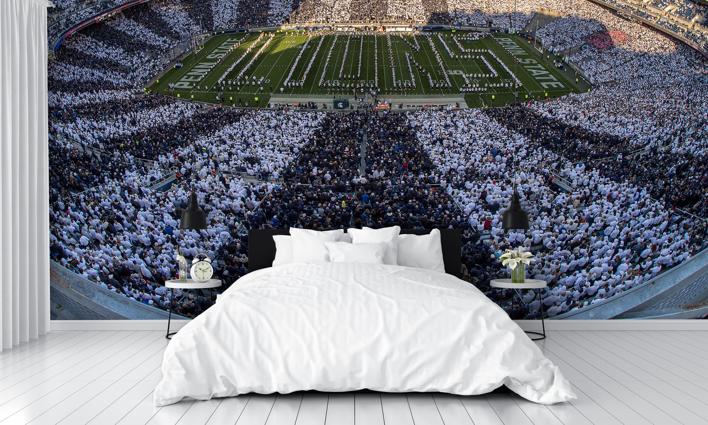 Beaver Football Stadium Wall Mural