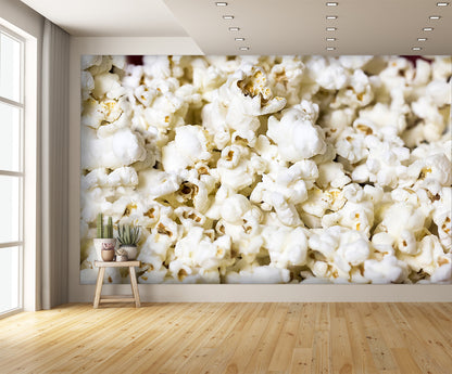 Popcorn mural Wallpaper