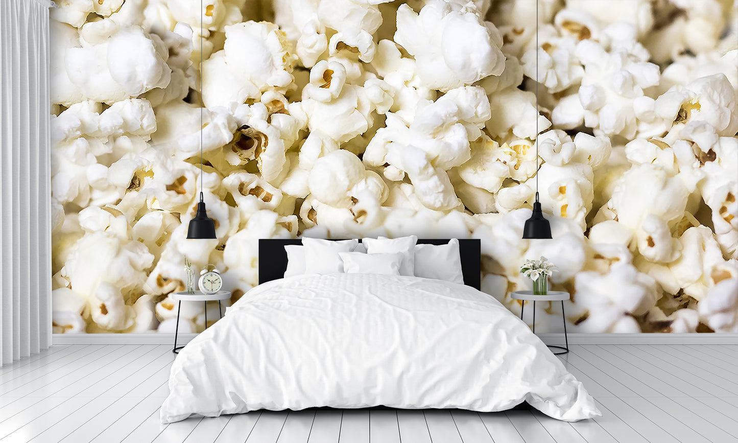 Popcorn mural Wallpaper