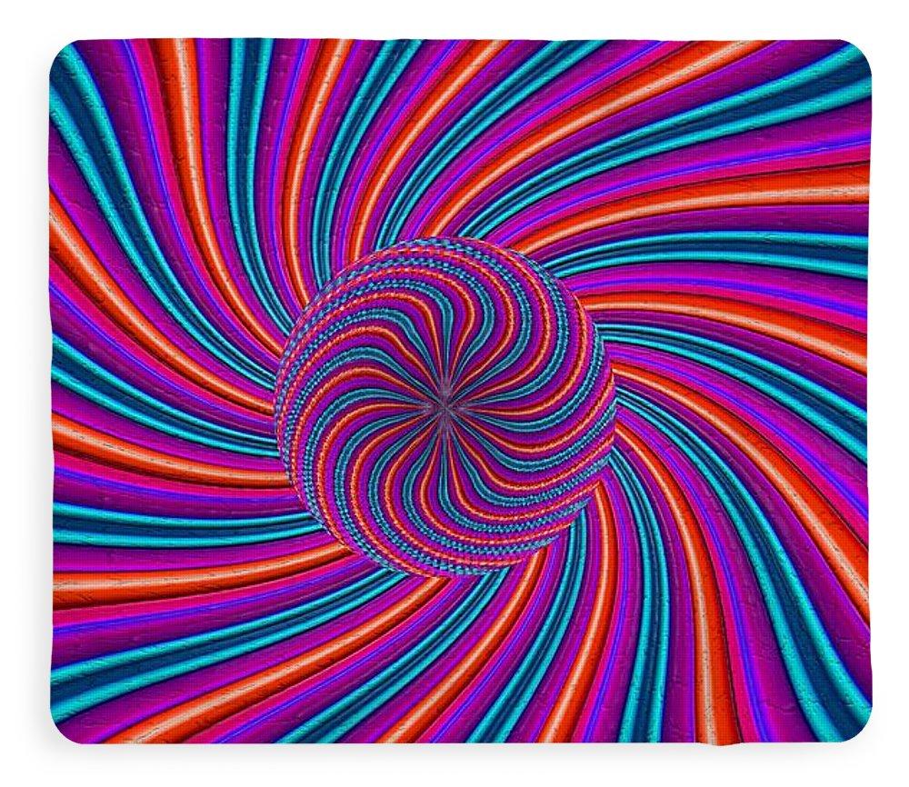Purple Pink Swirl - Blanket