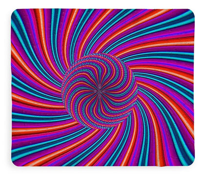Purple Pink Swirl - Blanket