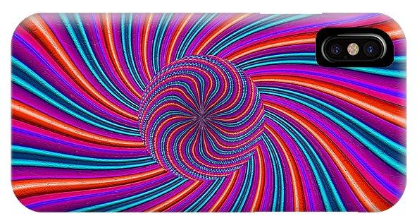 Purple Pink Swirl - Phone Case