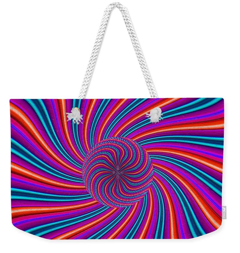 Purple Pink Swirl - Weekender Tote Bag