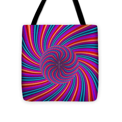 Purple Pink Swirl - Tote Bag