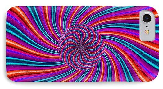 Purple Pink Swirl - Phone Case