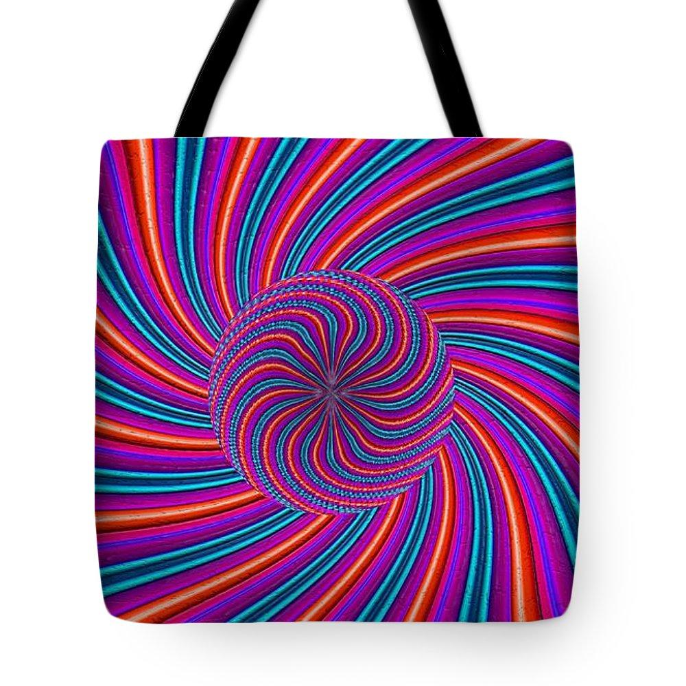 Purple Pink Swirl - Tote Bag