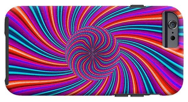 Purple Pink Swirl - Phone Case