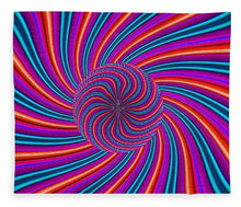 Purple Pink Swirl - Blanket