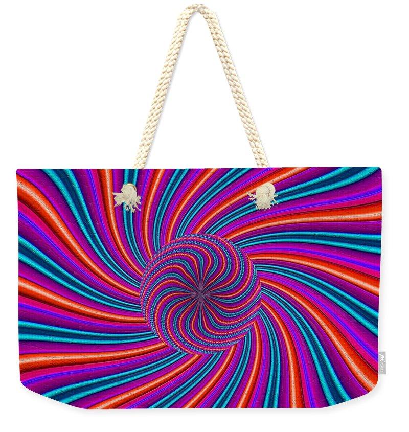 Purple Pink Swirl - Weekender Tote Bag