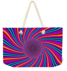 Purple Pink Swirl - Weekender Tote Bag