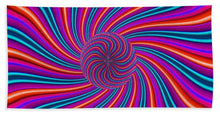 Purple Pink Swirl - Bath Towel