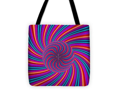 Purple Pink Swirl - Tote Bag