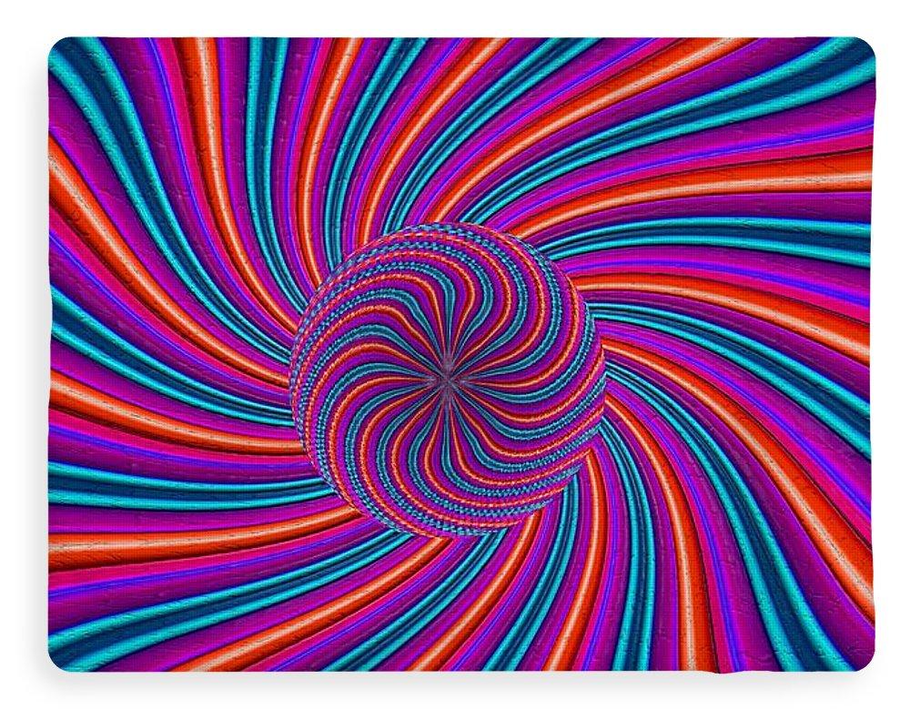 Purple Pink Swirl - Blanket