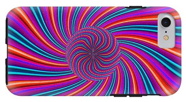 Purple Pink Swirl - Phone Case