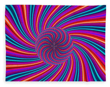 Purple Pink Swirl - Blanket