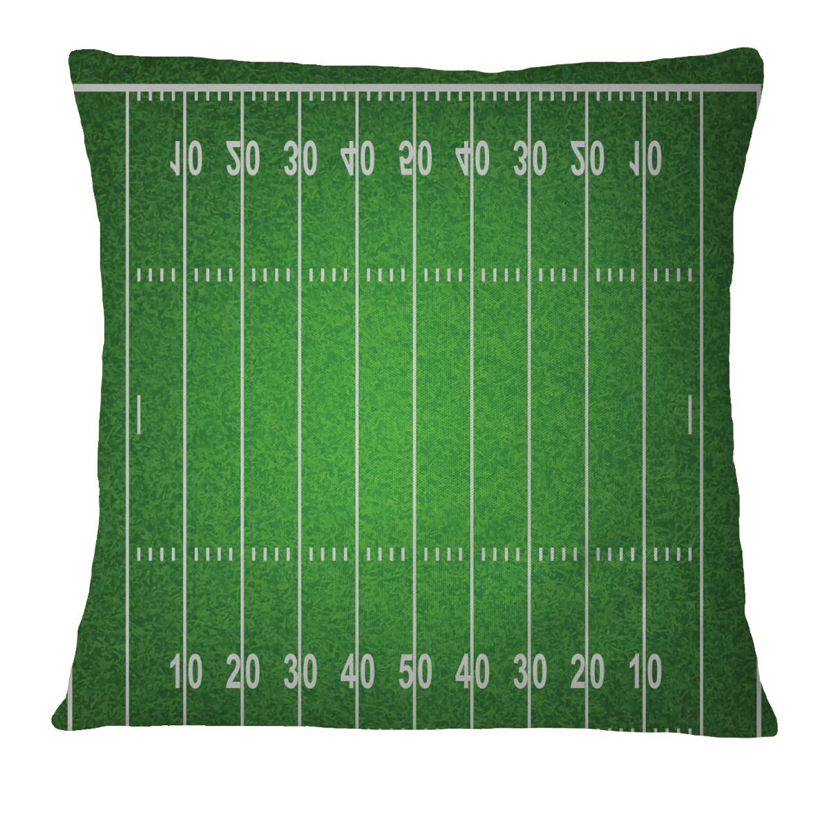 Pillow Case Cover - Football Field - Let's Print Big