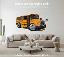 2017 International School Bus Car Art Wall Decal