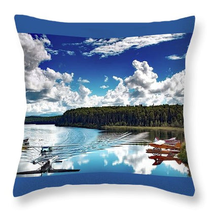 Seaplanes - Throw Pillow