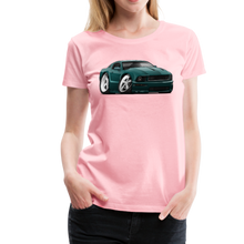 2008 Ford Mustang Car Art Women’s Premium T-Shirt - pink