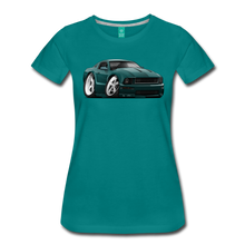 2008 Ford Mustang Car Art Women’s Premium T-Shirt - teal