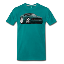 2008 Ford Mustang Car Art Men's Premium T-Shirt - teal