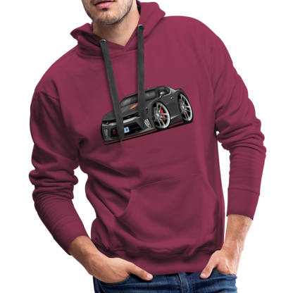 2017 Chevrolet Camaro RS 50th Anniversary Edition Car Art Men’s Premium Hoodie - burgundy