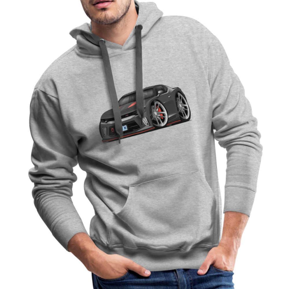 2017 Chevrolet Camaro RS 50th Anniversary Edition Car Art Men’s Premium Hoodie - heather gray
