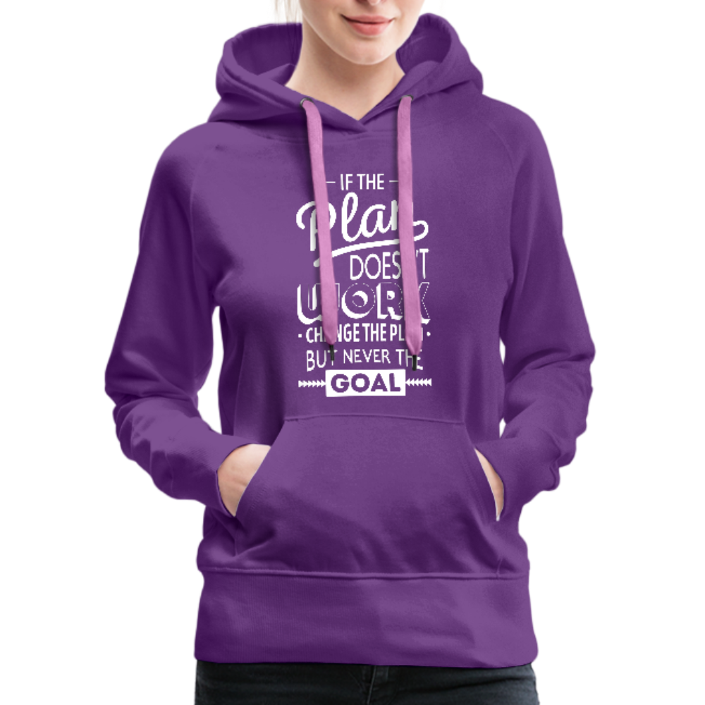 If the Plan Doesn't Work Women’s Premium Hoodie - purple