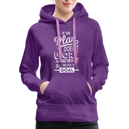 If the Plan Doesn't Work Women’s Premium Hoodie - purple