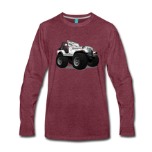 Jeep CJ Renegade Men's Premium Long Sleeve T-Shirt - heather burgundy