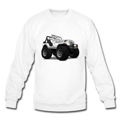Jeep CJ Renegade Crewneck Sweatshirt - white