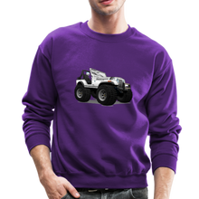 Jeep CJ Renegade Crewneck Sweatshirt - purple