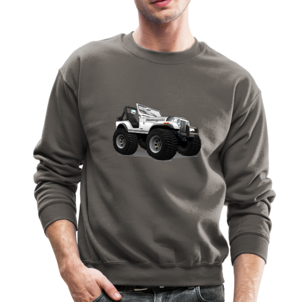 Jeep CJ Renegade Crewneck Sweatshirt - asphalt gray