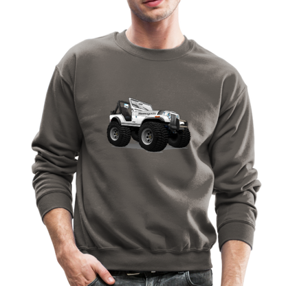 Jeep CJ Renegade Crewneck Sweatshirt - asphalt gray