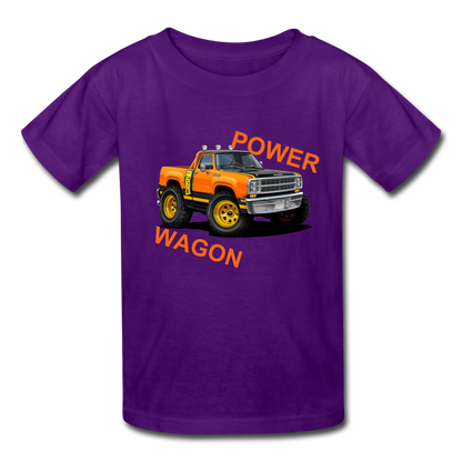Dodge Power Wagon Youth T-Shirt - purple