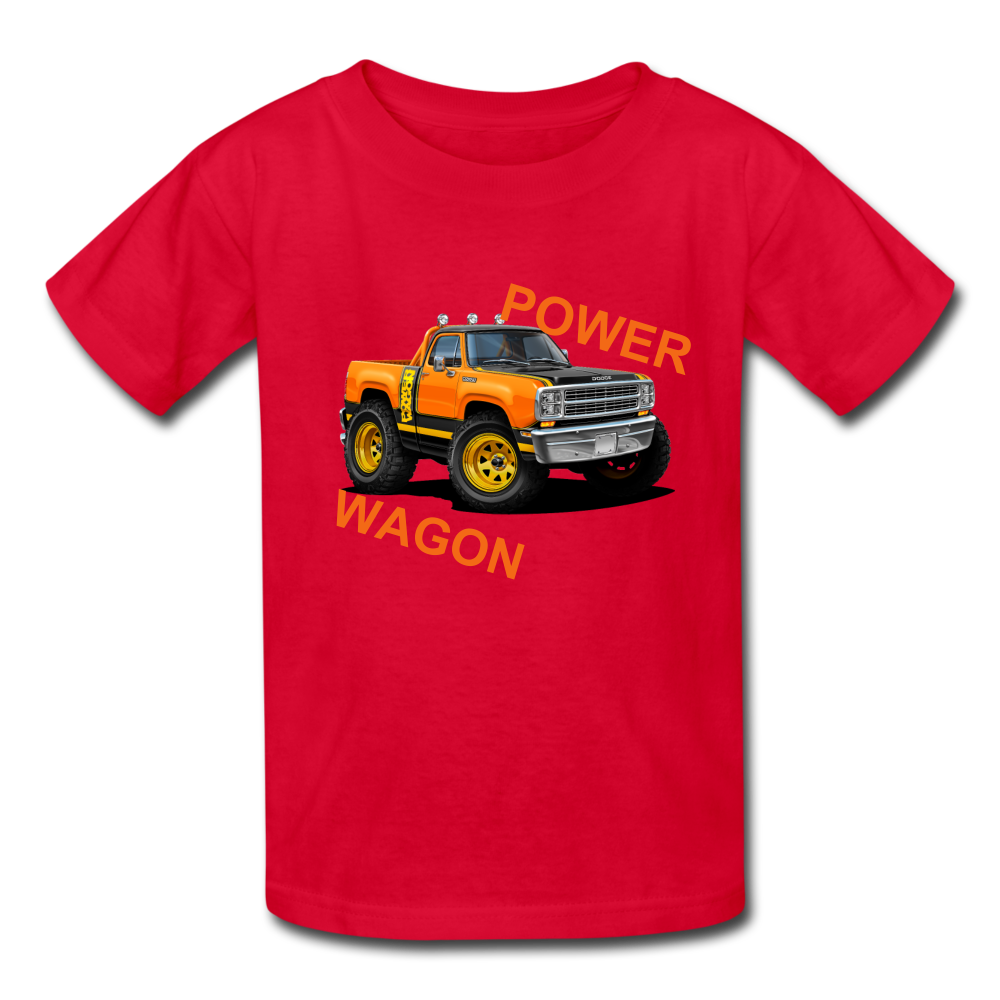 Dodge Power Wagon Youth T-Shirt - red