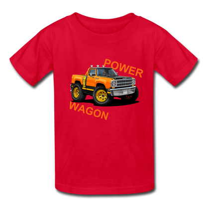Dodge Power Wagon Youth T-Shirt - red