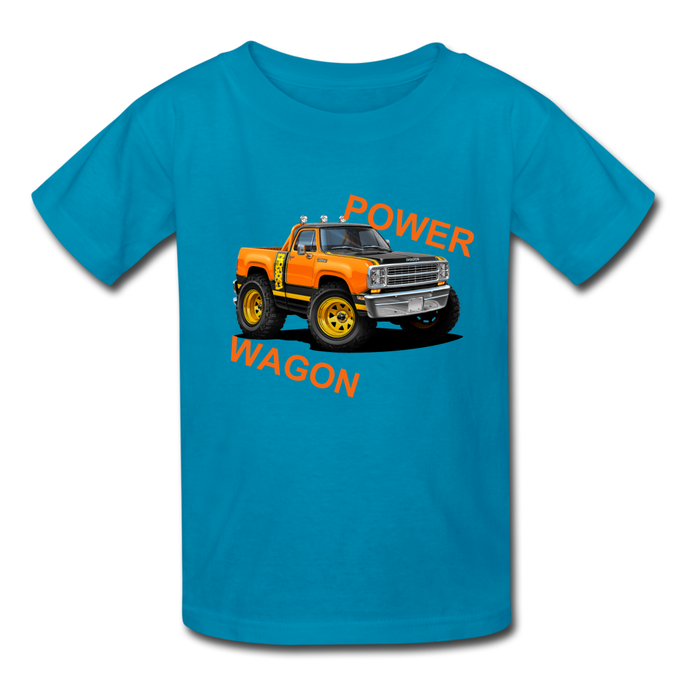 Dodge Power Wagon Youth T-Shirt - turquoise