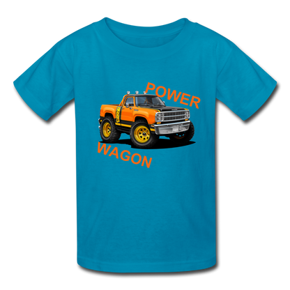 Dodge Power Wagon Youth T-Shirt - turquoise