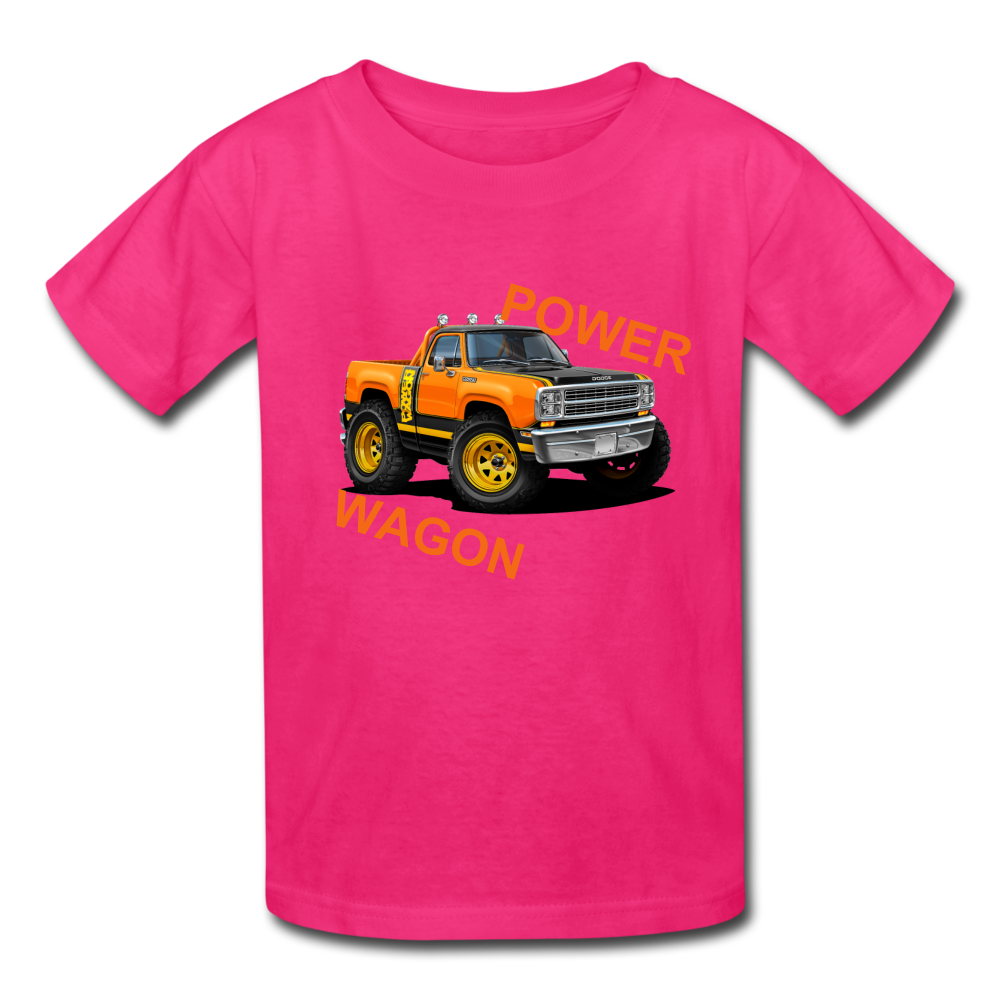 Dodge Power Wagon Youth T-Shirt - fuchsia