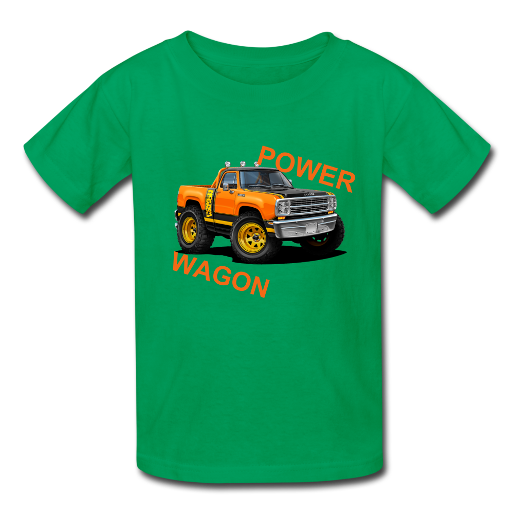 Dodge Power Wagon Youth T-Shirt - kelly green