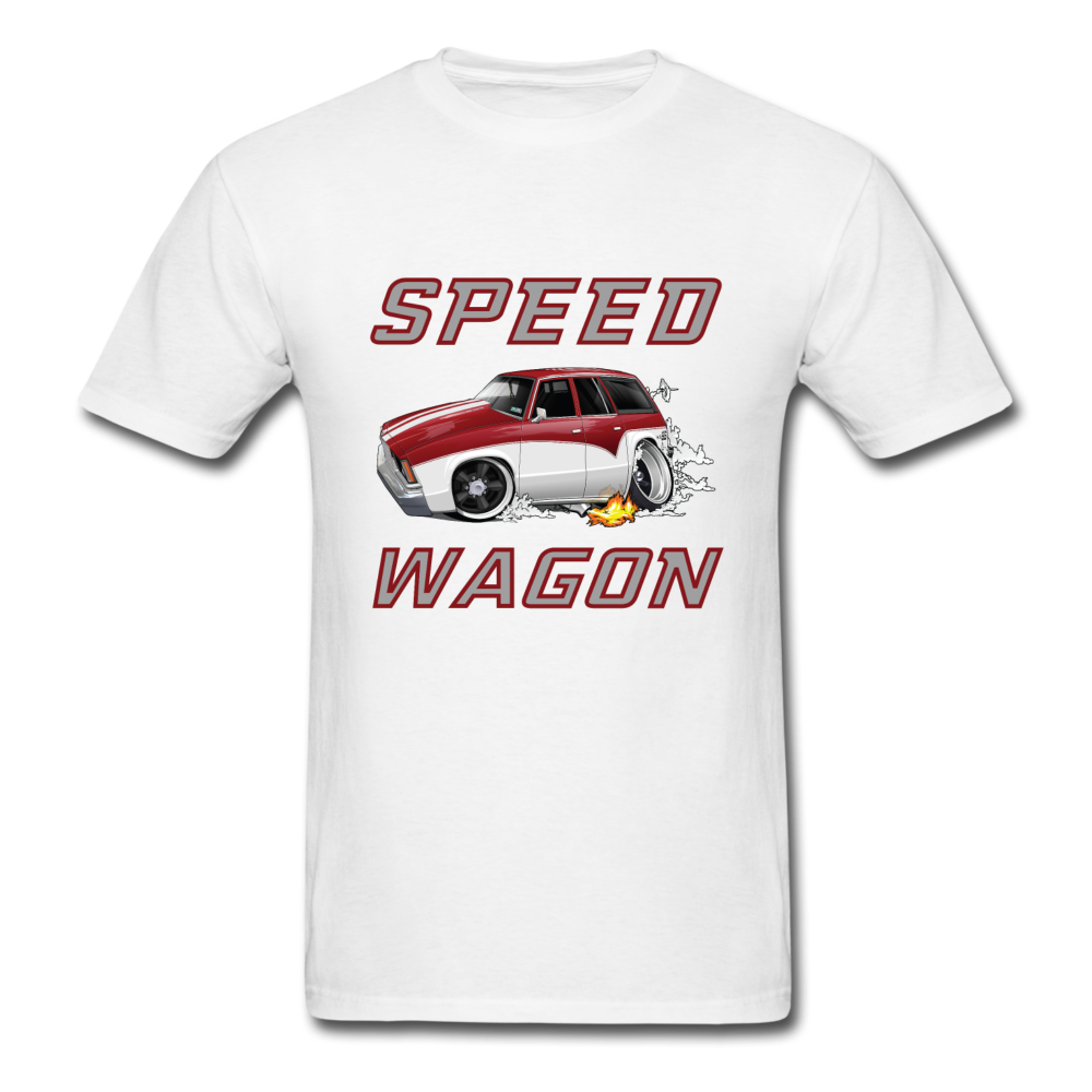1978 Chevy Malibu Speed Wagon Unisex Classic T-Shirt - white