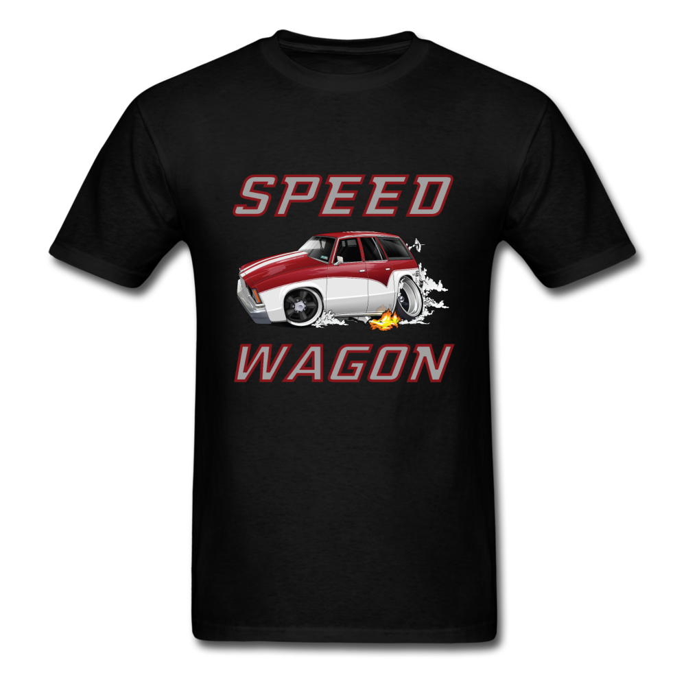 1978 Chevy Malibu Speed Wagon Unisex Classic T-Shirt - black